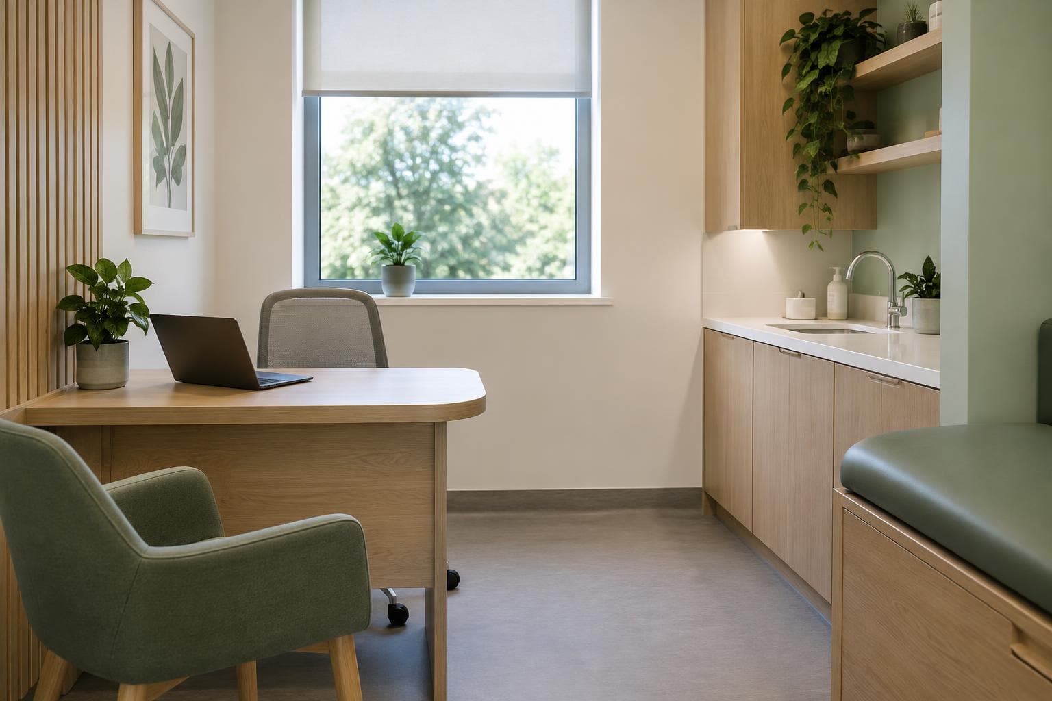 Our private consultation room